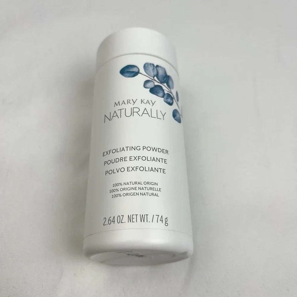 Mary Kay Naturally‎ Exfoliating Powder 2.64 oz Full Size New Sealed Cleanser